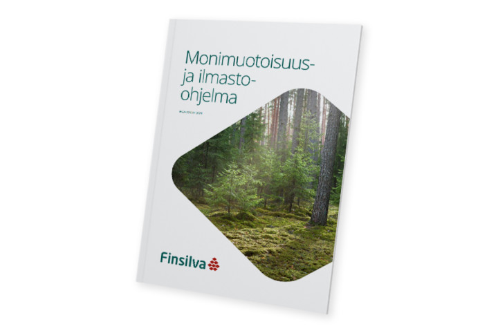 Finsilvan monimuotoisuus- ja ilmasto-ohjelman kansi